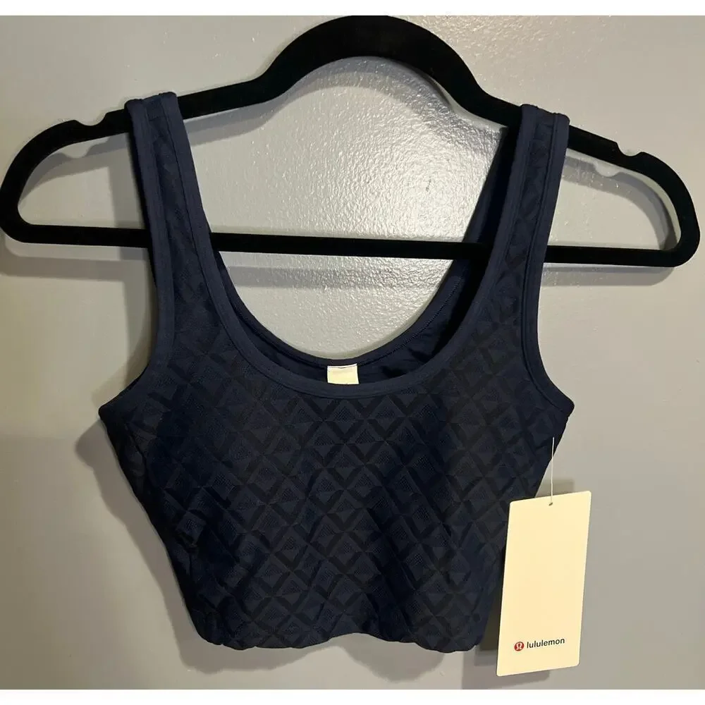 NWT Lululemon Textured Mesh Tennis Tank - Size XXS